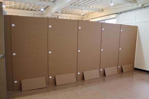 ダンボール製パーテーション